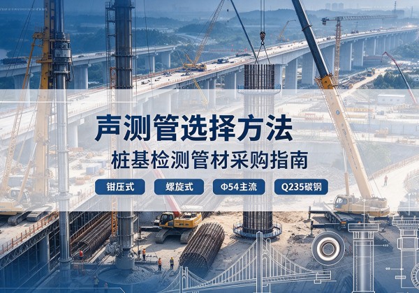 边坝声测管选型标准